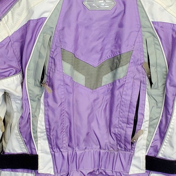 Castle X rider heavy winter coat w/multiple pockets & size L - Picture 4 of 14